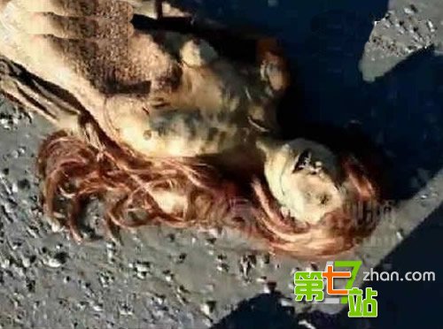 海滩惊现美人鱼尸体：面目狰狞吓坏当地人