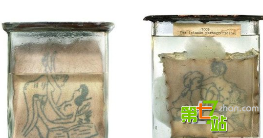 神秘组织竟割下纹身皮做艺术品 真怕