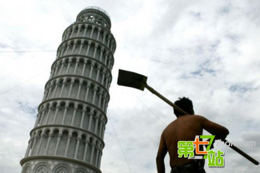 辣眼睛！盘点国各地的山寨版著名地标建筑
