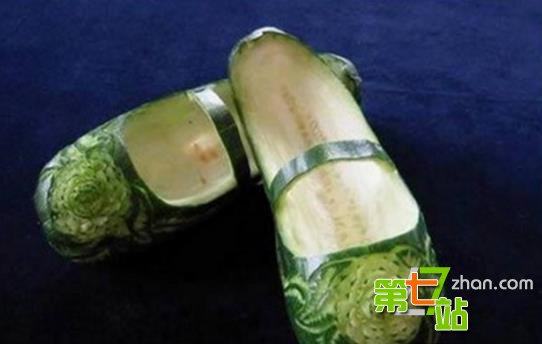 当水果变成雕刻艺术品 你还忍心下嘴吗？